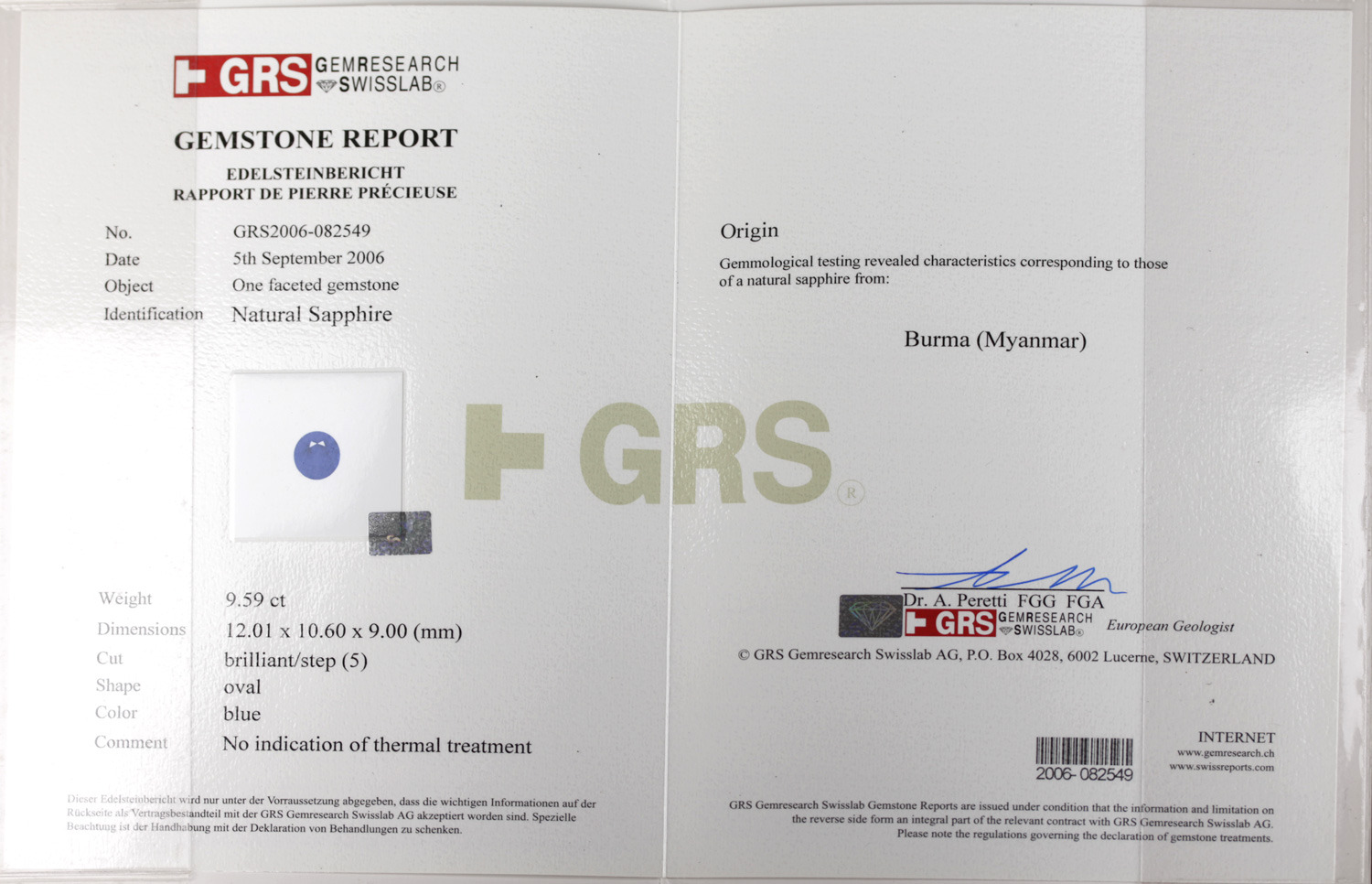 Certificat